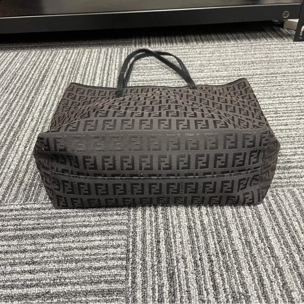 Fendi FF print tote bag - women - Leather/Nylon - Picture 5 of 16